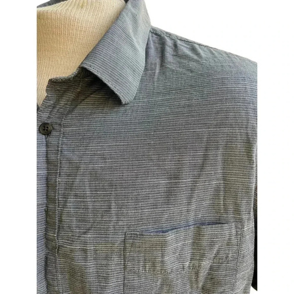 Perry Ellis short sleeve button up lightweight gray size XXL - Picture 3 of 6